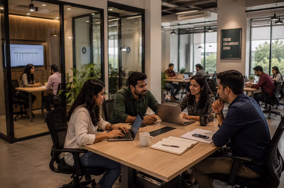 Why Startups Are Moving from Cafes to Coworking Spaces in Bangalore
