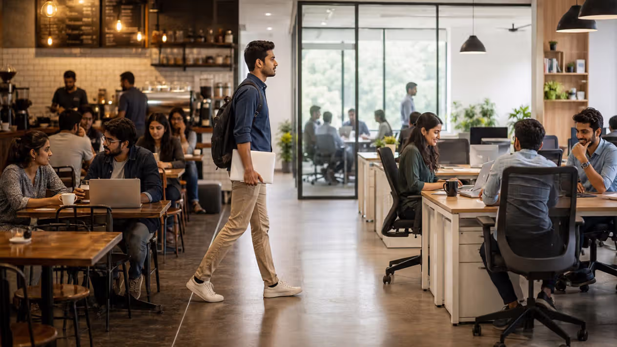 Why Startups Are Moving from Cafes to Coworking Spaces in Bangalore