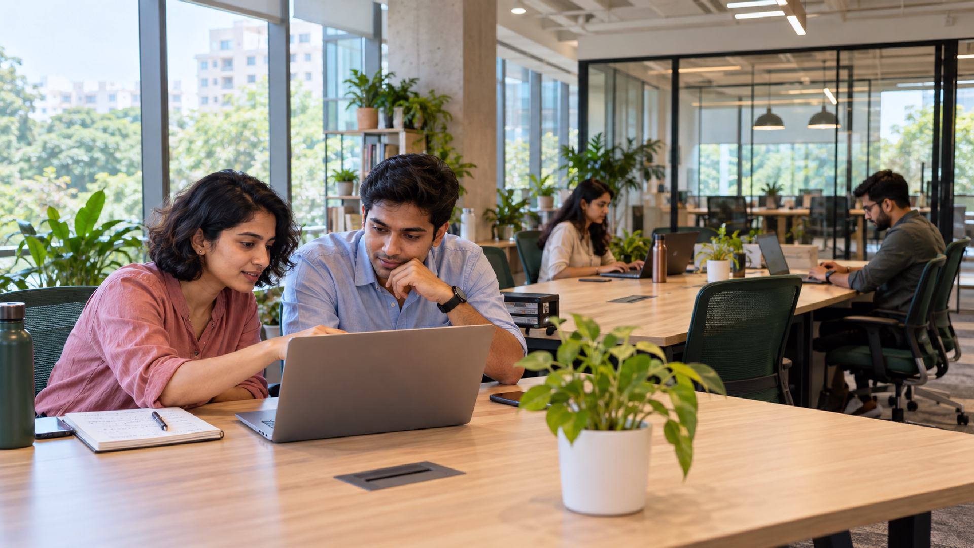 Flexible coworking workspace at Beginest Harbor 9 in JP Nagar