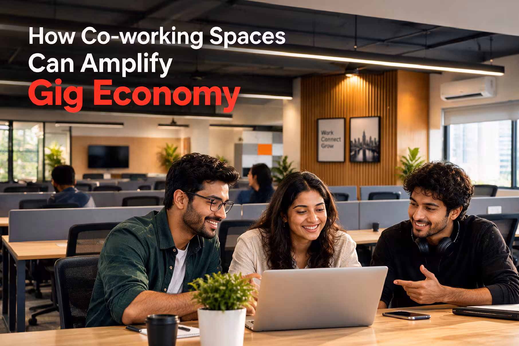 How Co-working Spaces Can Amplify Gig Economy