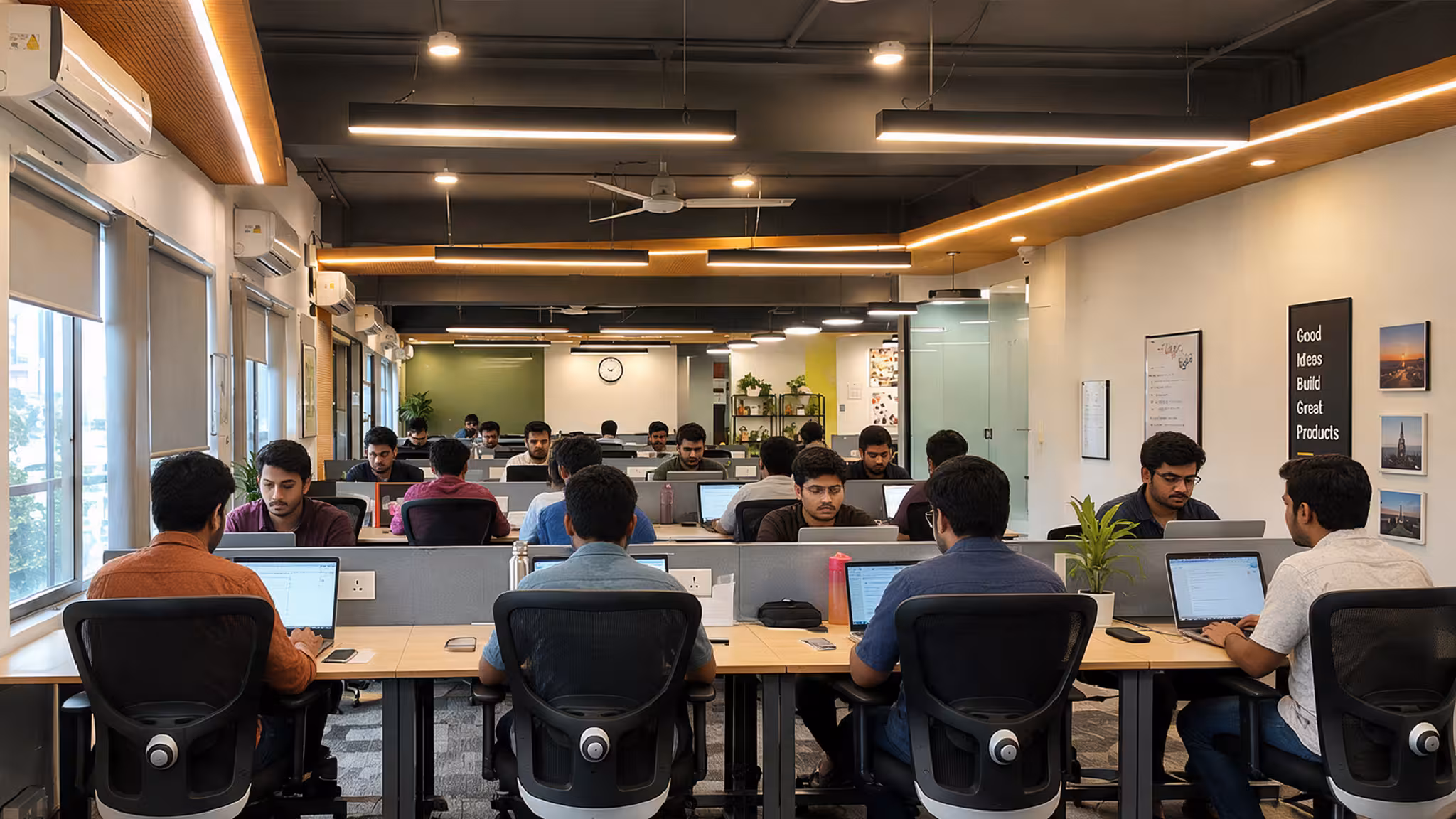 Indian startup team using digital tools for data driven decision making and collaboration