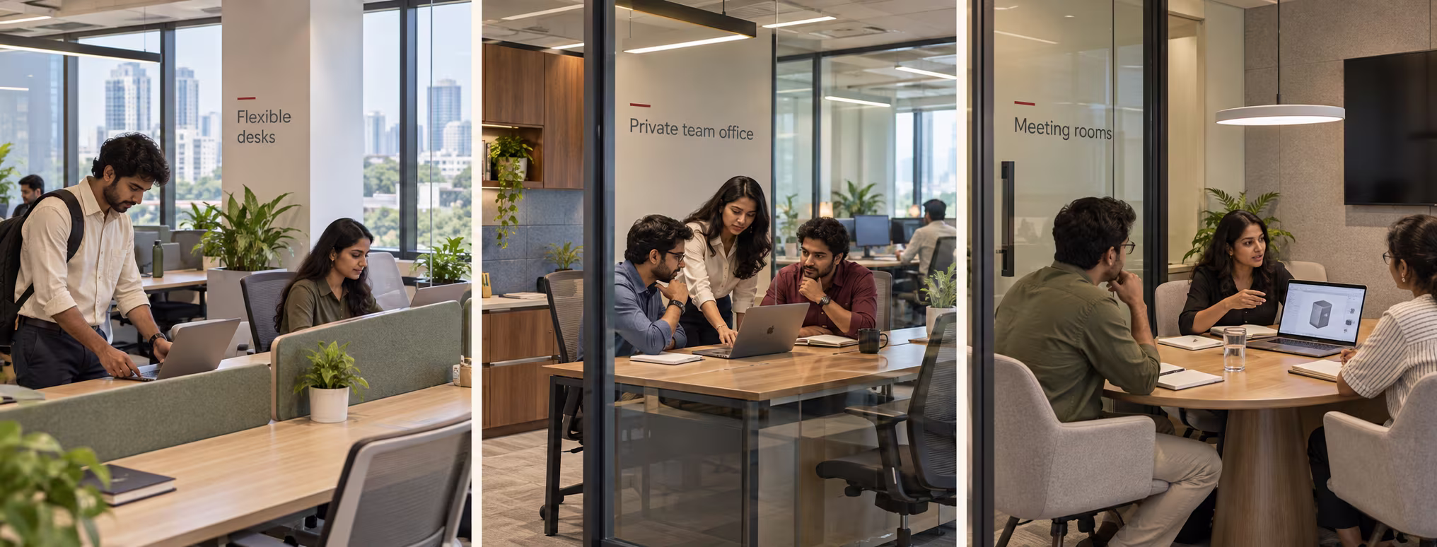 Flexible workspace designed for hybrid teams in Bangalore