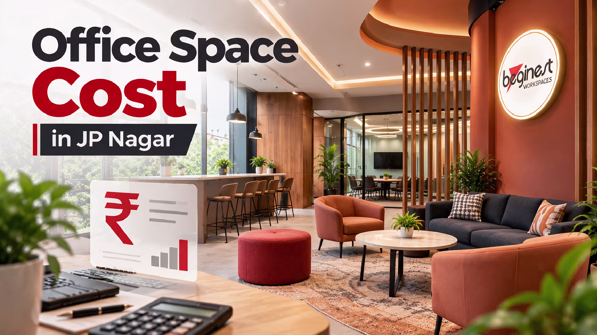 Office space cost in JP Nagar Bangalore for growing teams