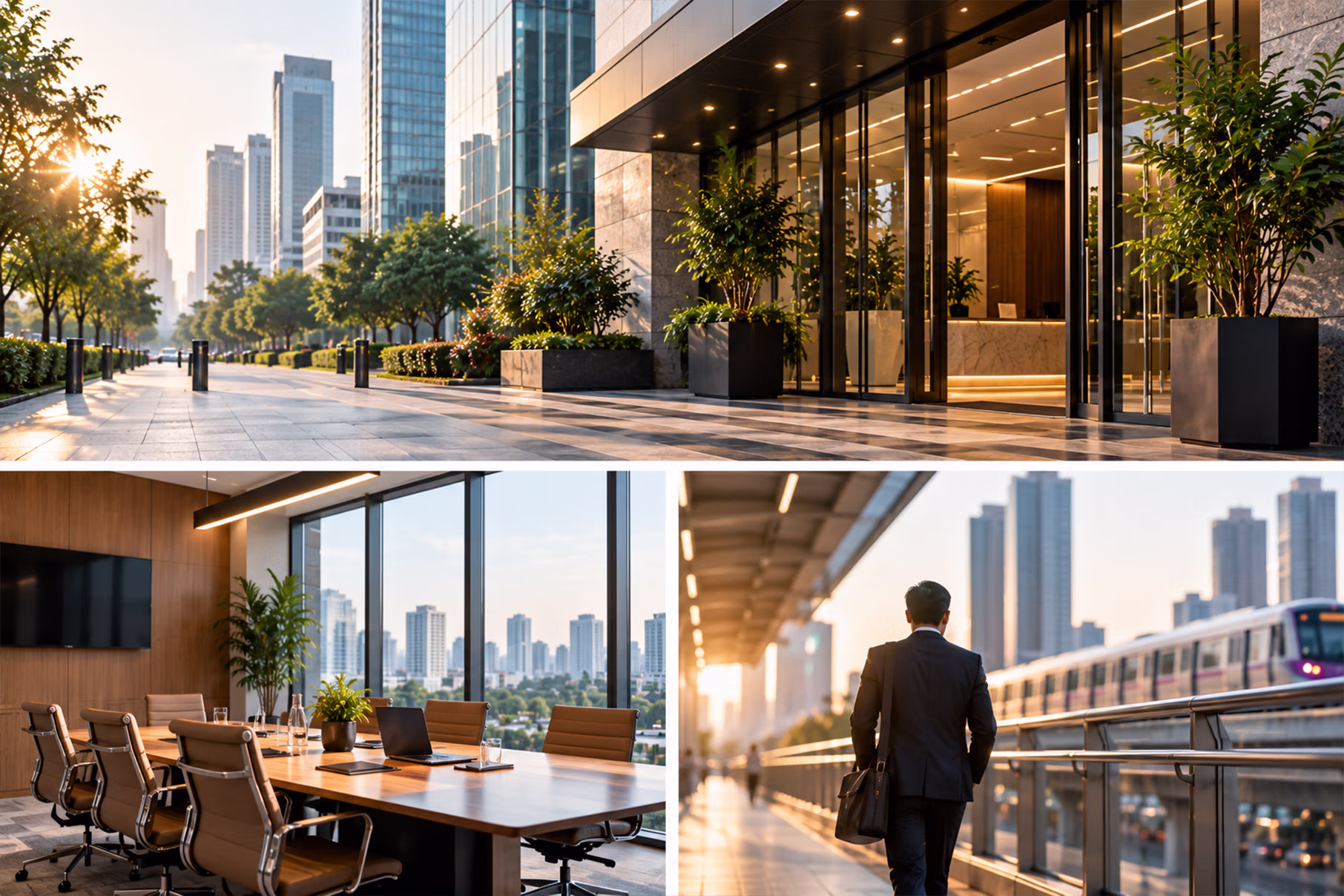 Professional office space supporting business credibility and client access