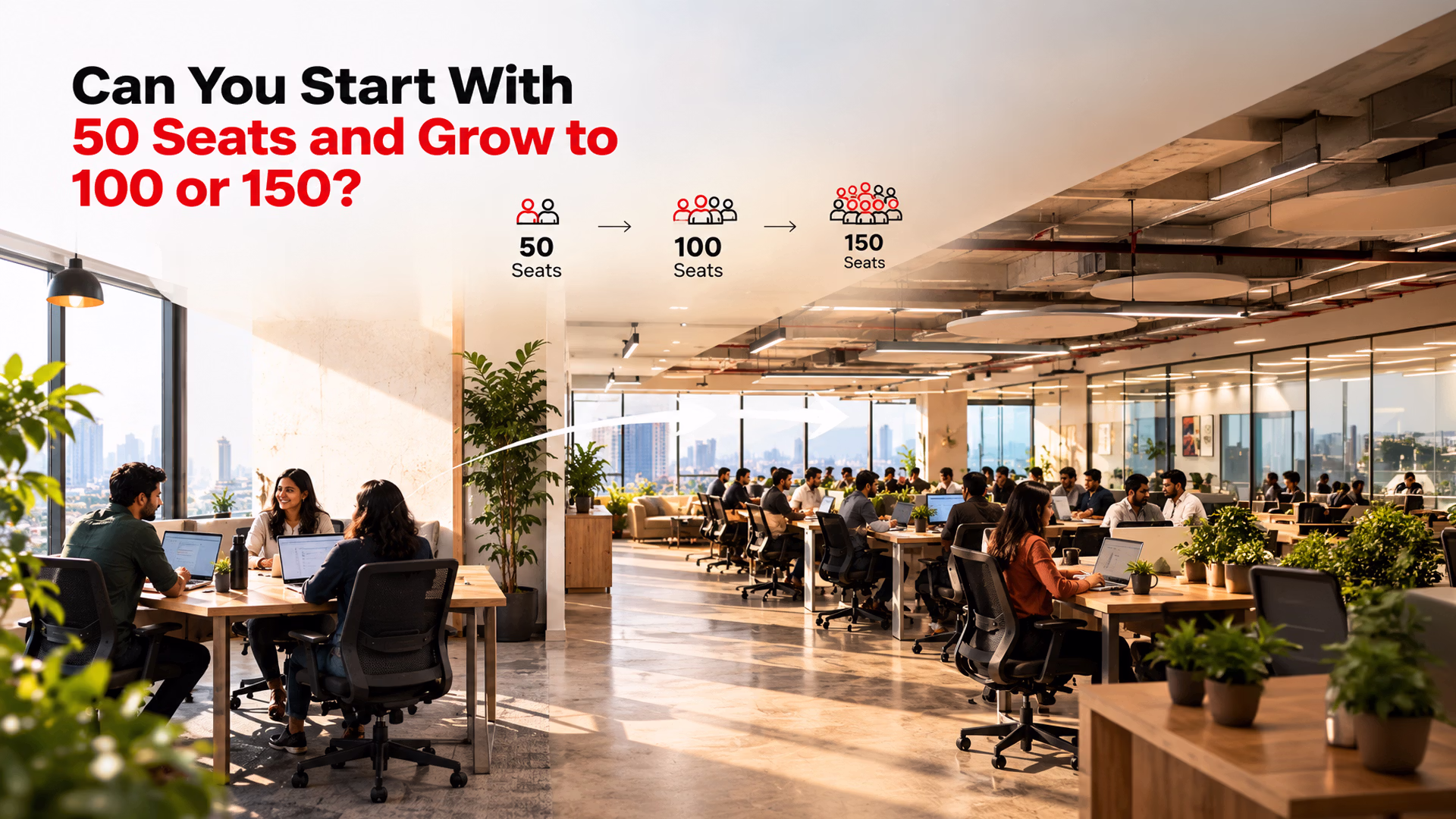 Professional Bangalore office setup designed for business expansion and growth