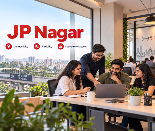 Why JP Nagar Is Emerging as a Workspace Destination for Growing Bangalore Teams