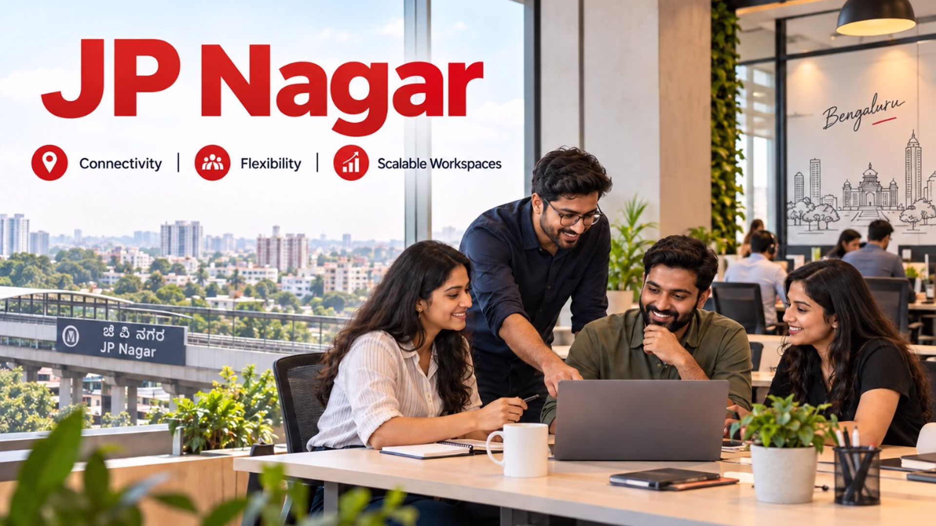 Office space in JP Nagar for growing Bangalore teams